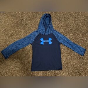 Navy blue Boys Under Armour Hoodie size 6